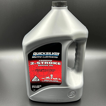 Масло 2-х такт. PREMIUM TCW3 QUICKSILVER, 3,78 л