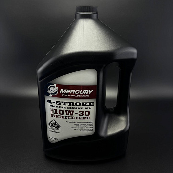 Масло моторное полусинтетика Mercury 10W30 SYNT BLEND 4L@3