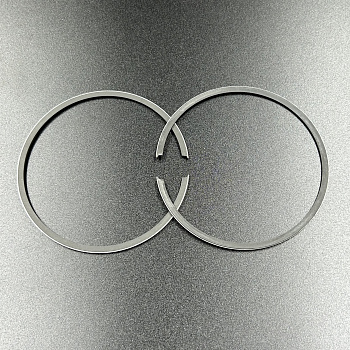 Кольца поршневые, комплект на один поршень BRP Ski-Doo (STD) (420815155; 420815300) (KINETIX)