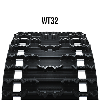 Гусеница для снегохода WT 32 (154х20х1.25) шаг 2.86 (8 рядов) (YAMAHA VK540 IV/V; VK10 PROFFESIONAL 