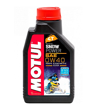 Масло Motul Snowpower 4T 0W-40 1л.