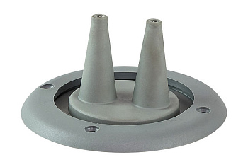 Уплотнитель для 2-х тросов управления (серый) (105mm)