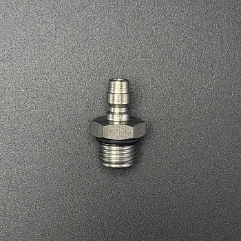 Фитинг насоса гидроподъёма стальной FITTING-Q/C MALE (Quicksilver)