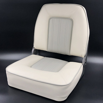 Сиденье для лодки №2 (Allshine) (Серо-Белое)