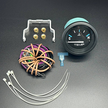 Указатель температуры чёрный GAUGE-WATER TEMP (Quicksilver)
