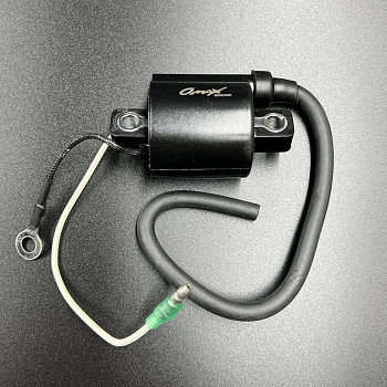 Катушка зажигания высоковольтная Yamaha 40X  (6J8-85570-21) (Omax)