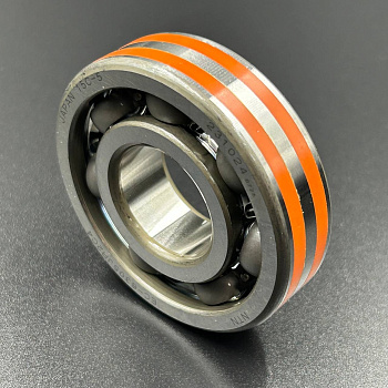 Подшипник коленвала шариковый Yamaha 40-50 (NTN) Япония (25x62x17)С4 (SINERA)