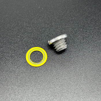 Пробка редуктора дренажная стальная Mercury/Mercruiser (Quicksilver) OEM: 79953A2; 79953Q2; 79953Q04