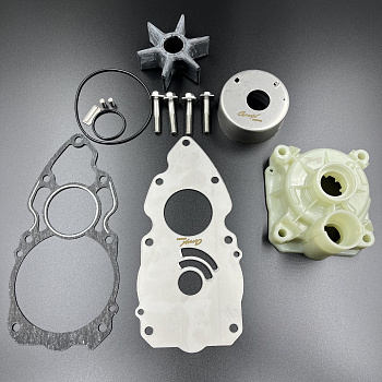 Ремкомплект помпы охлаждения Yamaha F300-350 (с корпусом) (Omax)