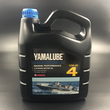 Масло моторное Yamalube 4T 10W-40 Marine Performance (4 л)