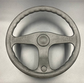 Рулевое колесо E.Chance, обод и спицы черные д. 330 мм