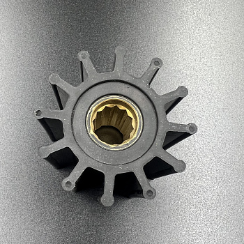 Крыльчатка помпы охлаждения YAMAHA 6TA-12457-00/YANMAR 128170-02070/ Quicksilver/Mercury 879312025/ 