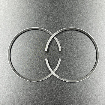 Кольца поршневые, комплект на один поршень Yamaha 40-50 (STD) (2Ring) (Omax)**