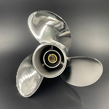 Гребной винт Yamaha 40-55, F30-60 (3X10 3/8X14) (Сталь) (POLASTORM MEGARA)