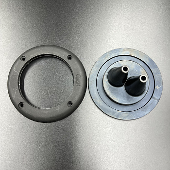 Уплотнитель для 2-х тросов управления (Черный) (115mm)