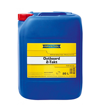 Масло Ravenol Outboard Mineral (2х тактное) (20л)