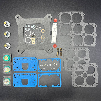 Ремкомплект карбюратора Mercruiser V8 (прокладки паронитовые) REBUILD KIT (Quicksilver)