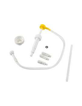 Насос ручной для замены масла в редукторе ПЛМ, 3 адаптера, большая горловина