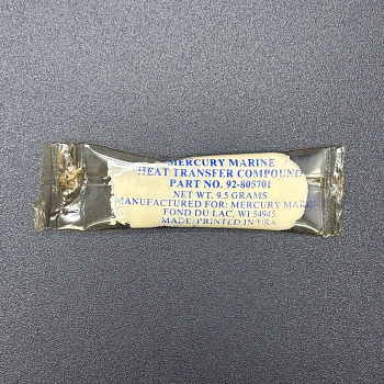 Паста теплопроводящая 9,5 г. COMPOUND-HEAT TRA Quicksilver