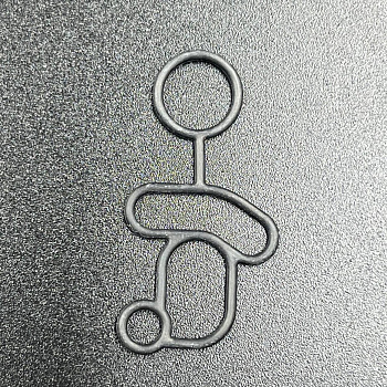 Прокладка корпуса карбюратора Yamaha F40-60 (Yamaha)