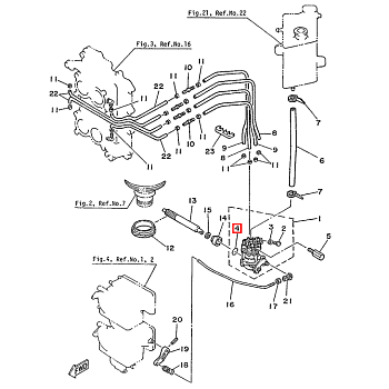 Кольцо уплотнительное масляного насоса Yamaha 80A,115A, 90A,140A 6E5-14562-00
