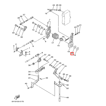Шайба YAMAHA 40-225