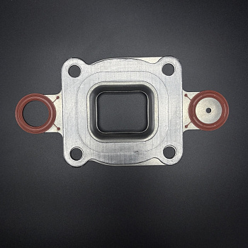 Прокладка стальная GASKET-ELBOW (MERCURY) QS