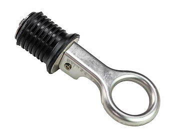 Пробка сливная 22-25 мм (защелка) нерж