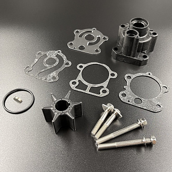 Ремкомплект помпы охлаждения Yamaha F75-100 (с корпусом) (Omax)