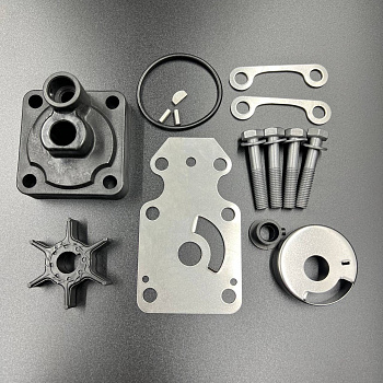 Ремкомплект помпы охлаждения Yamaha F9.9-20 (с корпусом) (от 2007г.) (WUHU)