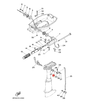 Уплотнительное кольцо (93210-12790) (PREMARINE)