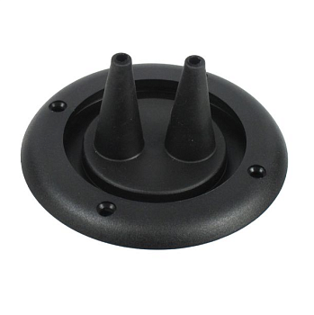 Уплотнитель для 2-х тросов управления (Черный) (105mm)