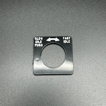 Накладка уплотнительная с инструкцией MERCURY 18-25 (Quicksilver)