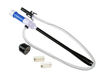 Насос электрический для перекачки топлива на батарейках 120см с автоотключением, Marine Rocket