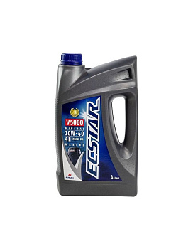 Масло ECSTAR Suzuki Marine V5000 4T SAE 10W40, 4 л, минеральное