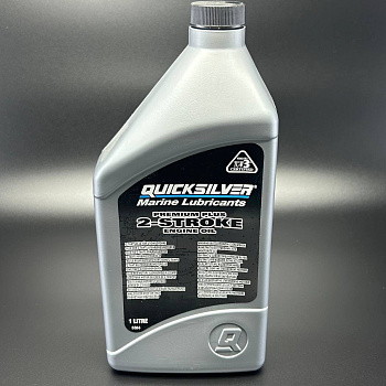 Масло Quicksilver Premium Plus TC-W3 (2х тактное) (1л)