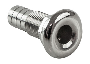 Шпигат нержавеющий под шланг 19 мм