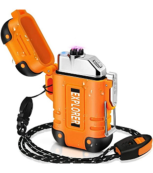 Зажигалка плазменная ZORRO водонепроницаемая.