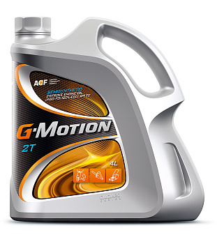 Масло моторное G-Motion 2T  (2х тактное) (4л)