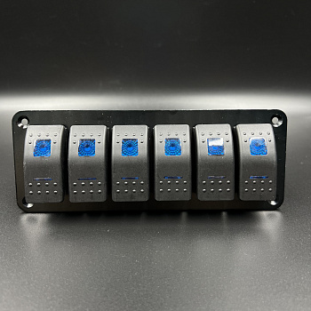 Панель управления (6 тумблеров вкл/выкл)(PREMARINE)