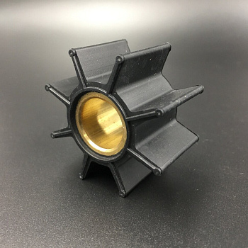 Крыльчатка помпы охлаждения Honda BF5-10 (металлическая втулка) (Omax)