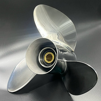 Гребной винт Yamaha 60-140, F70-F130  Stella Plus (3x13 1/2x19) (Сталь) (Polastorm)