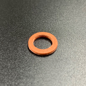 Прокладка пробки редуктора Yamaha 2-300, F4-350 (90430-08003) (8.0х12.6х1.6mm) (Omax)