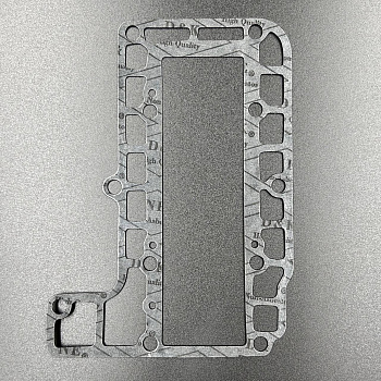 Прокладка выхлопного коллектора Yamaha 20-25С OLD (664-41114-A0) (PREMARINE)