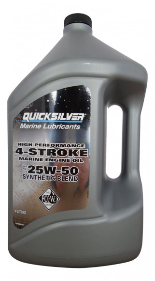 Масло Quicksilver 4-тактное 25W50 Verado (4 л)