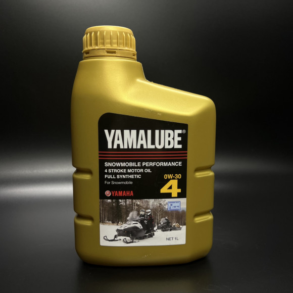 Масло Yamalube 0W30 SYNTHETIC OIL (1 л) для снегоходов